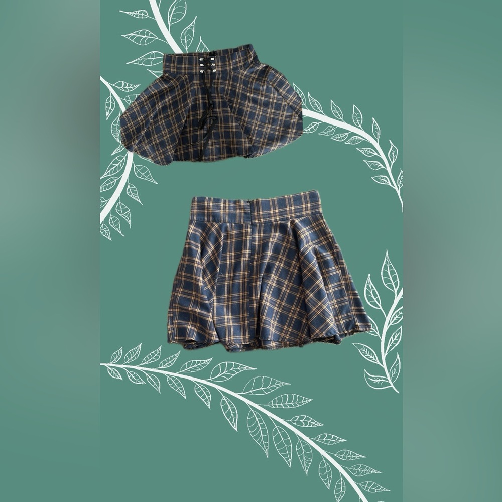flannel skirt